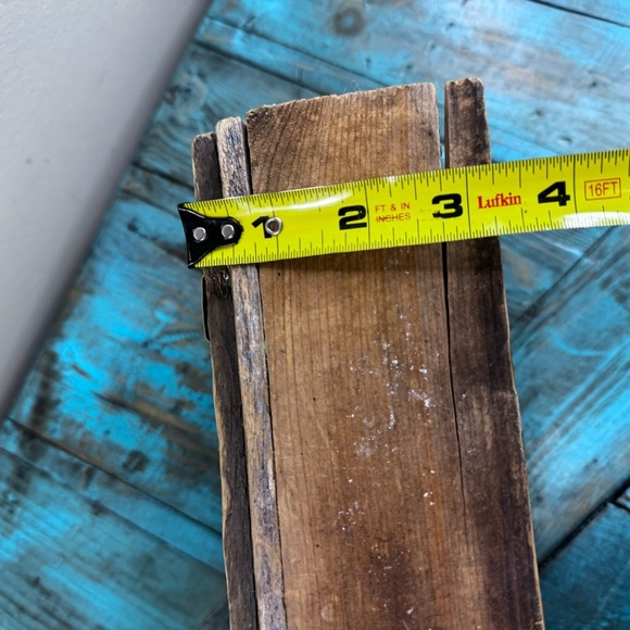 Handcrafted Reclaimed Barnwood Shelf with Hooks Rustic Farmhouse - Picture 11 of 11